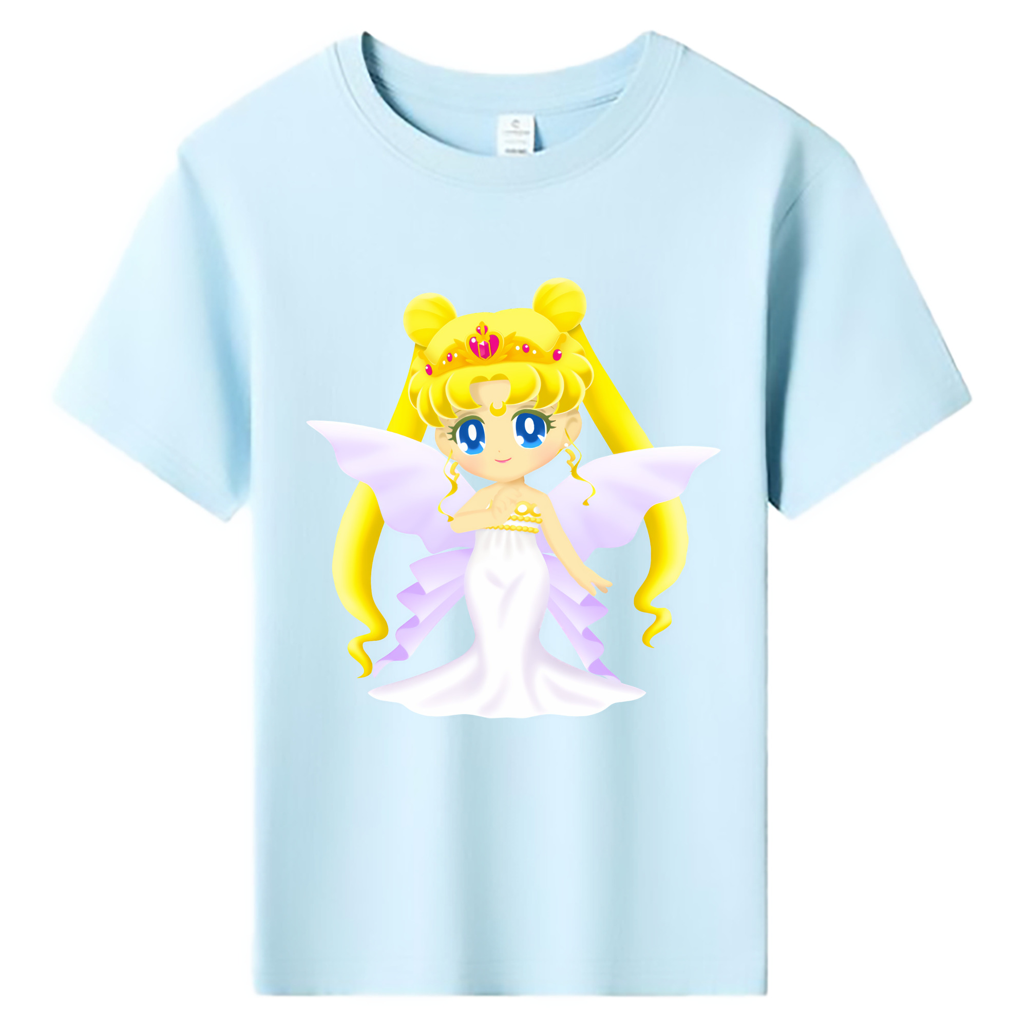 （画像用） 美少女戦士セーラームーン 愛野 美奈子 あいの みなこ Sailor Moon Aino Minako 綿100％キッズTシャツ（フロントプリント）